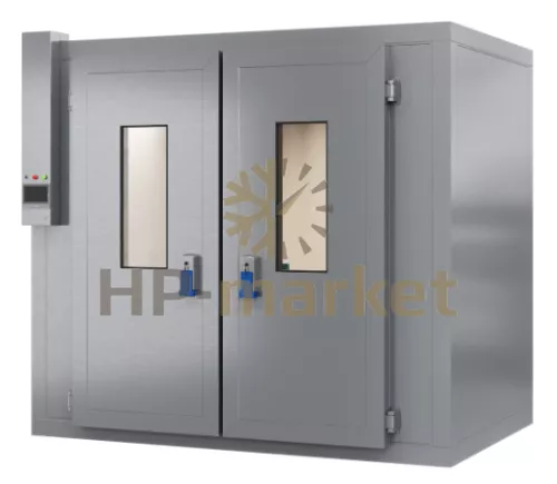 Шкаф холодильный Polair CRP2.6080.T3 inox (с холодильным агрегатом)